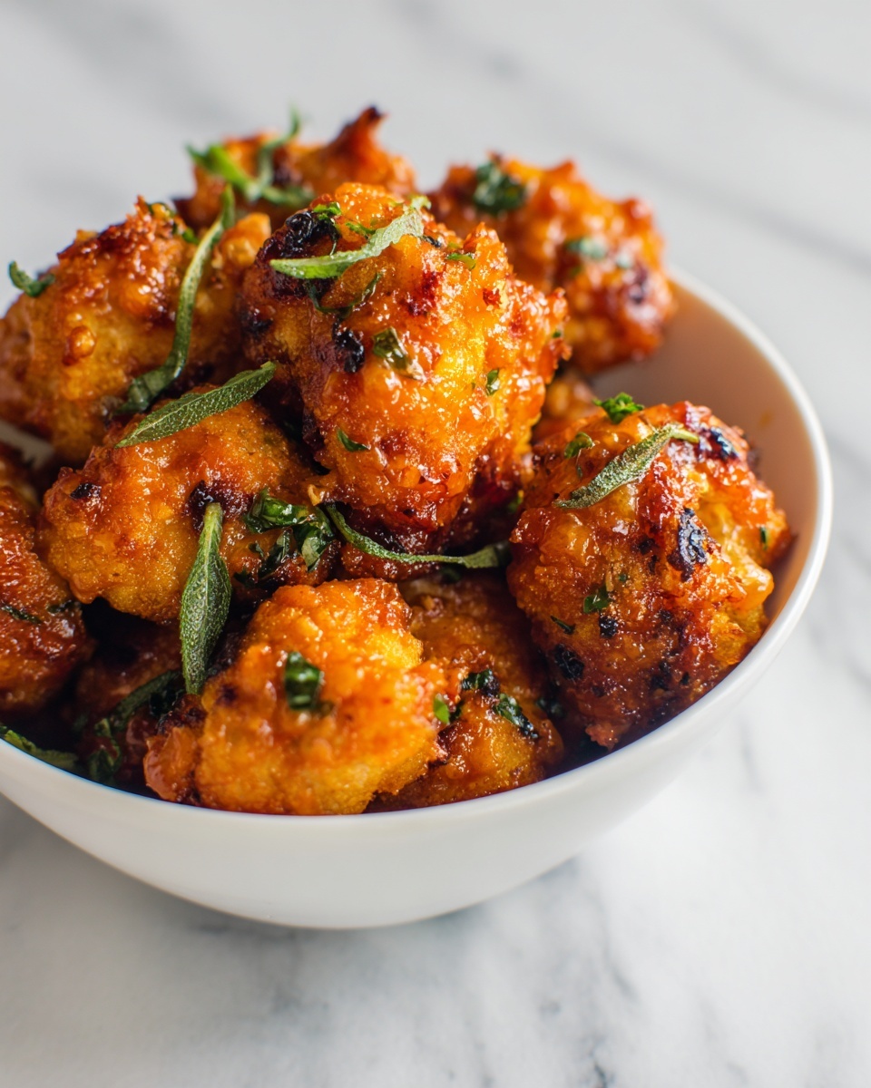 Vegan Buffalo Cauliflower Wings Recipe - Recipe Image