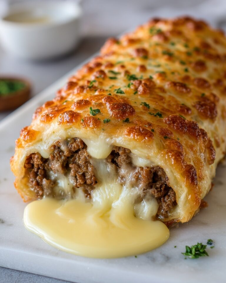 Crispy Cheeseburger Egg Rolls Recipe