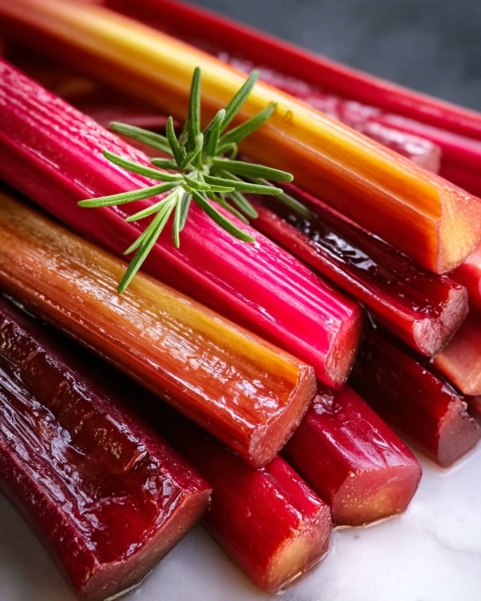 Sweet Roasted Rhubarb Recipe - Recipe Image
