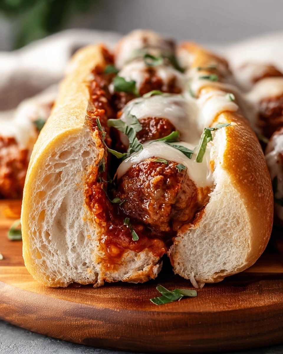 Sloppy Joe Meatball Subs Recipe - Recipe Image