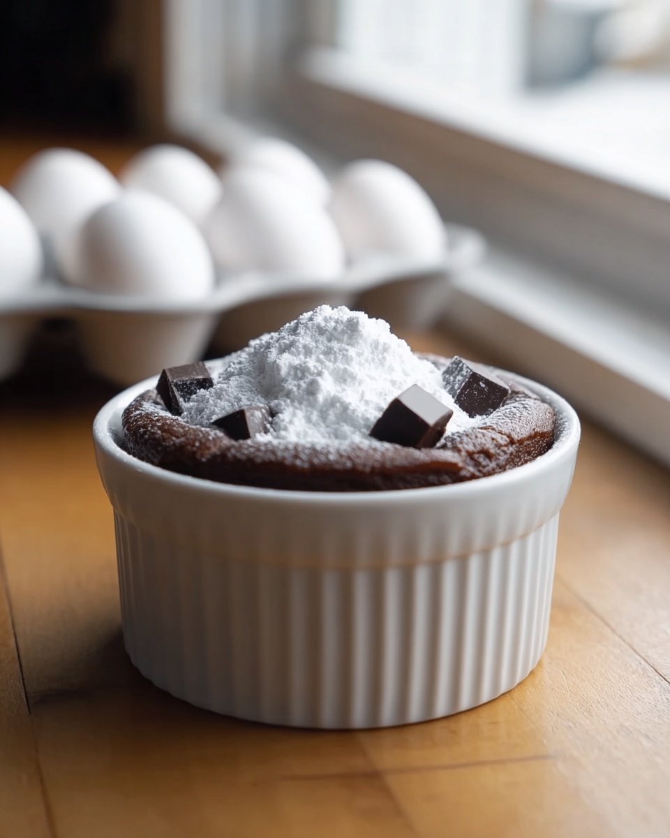 Decadent Chocolate Soufflé: A Heavenly Dessert Recipe - Recipe Image
