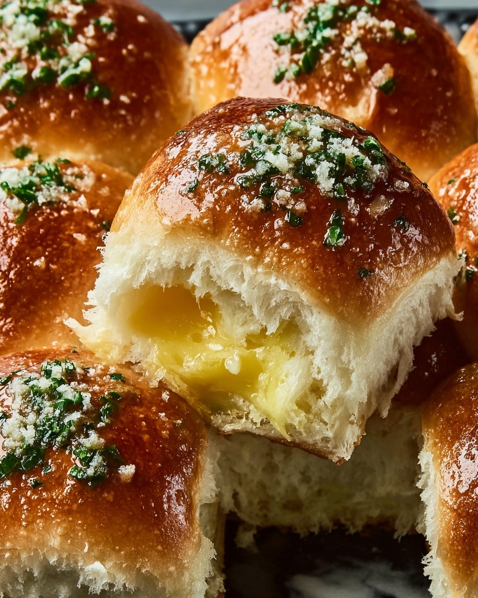 Garlic Butter Dinner Rolls Recipe - Recipe Image
