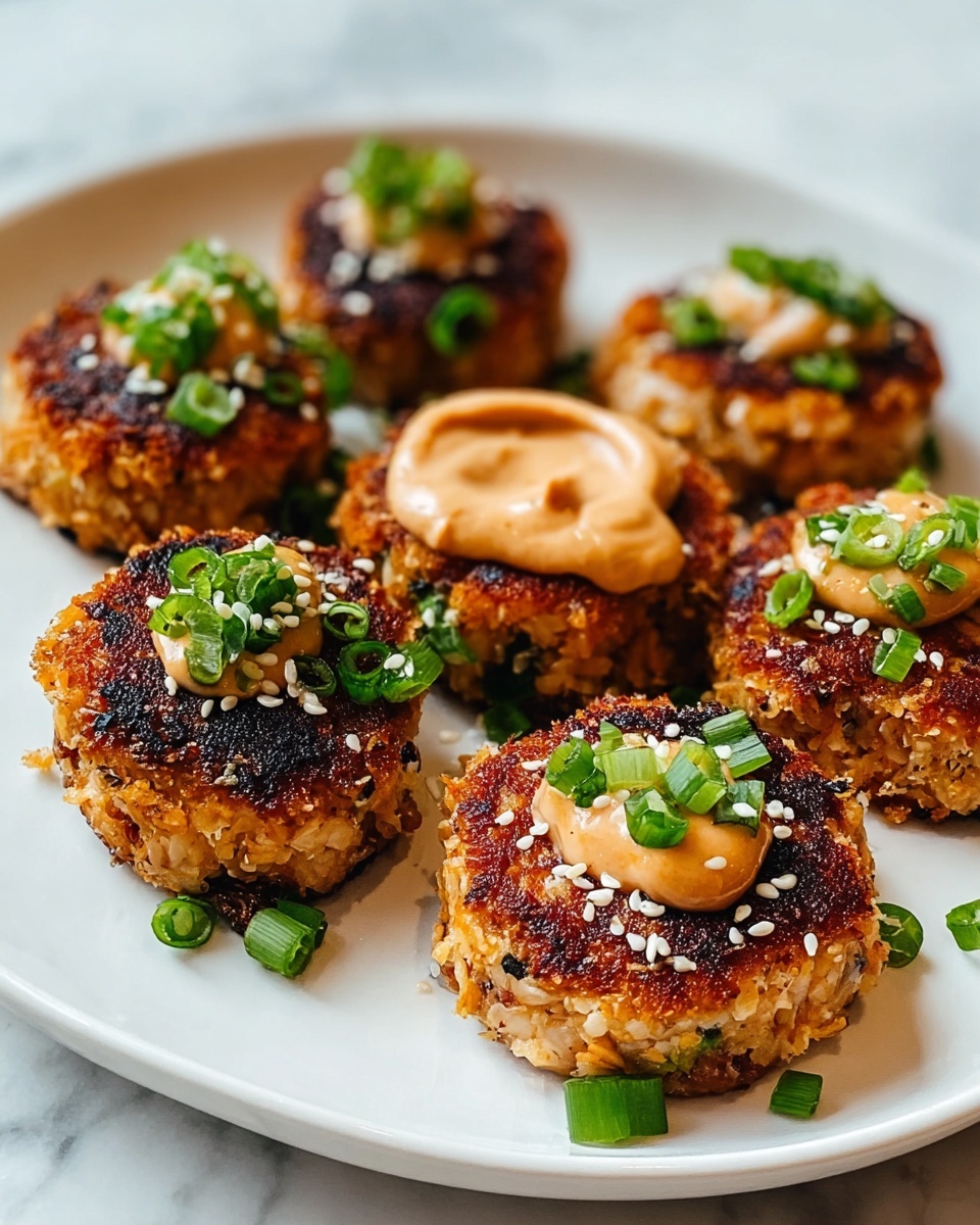 Asian Tuna Cakes with Spicy Mayo Recipe - Recipe Image