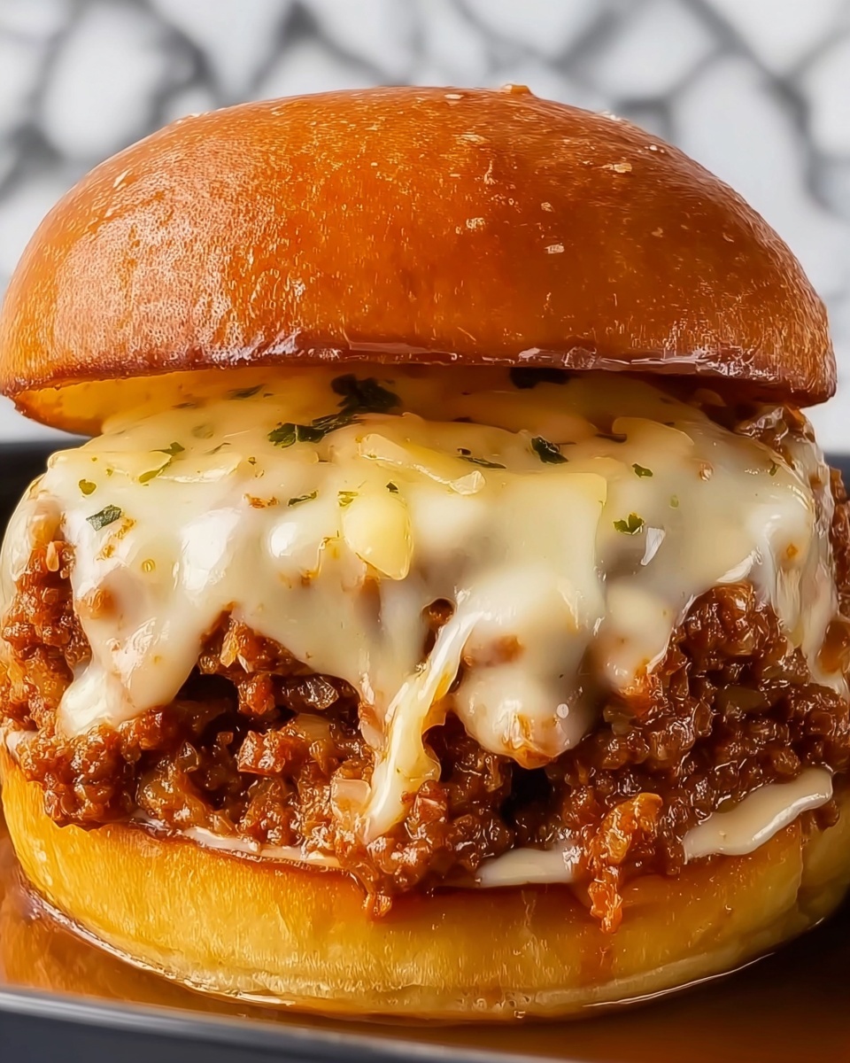 Philly Cheese Steak Sloppy Joes Recipe - Recipe Image