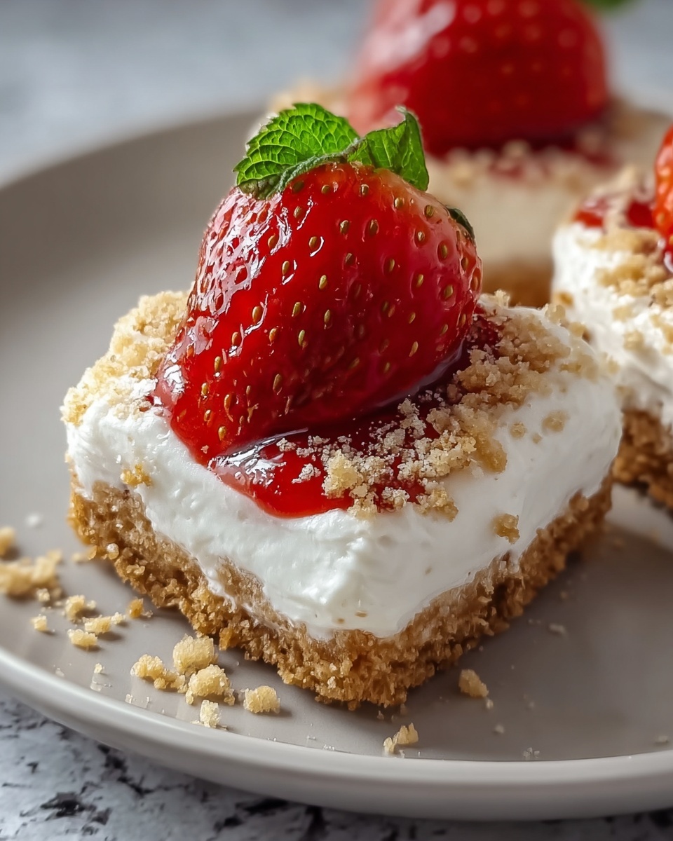 Mini Cheesecake-Stuffed Strawberries Recipe - Recipe Image