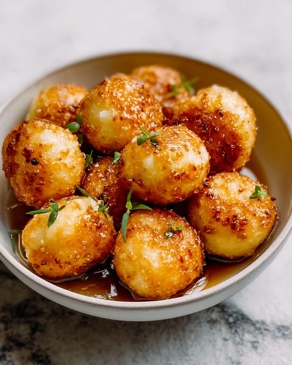Airfryer Honey Goat Cheese Balls Recipe - Recipe Image