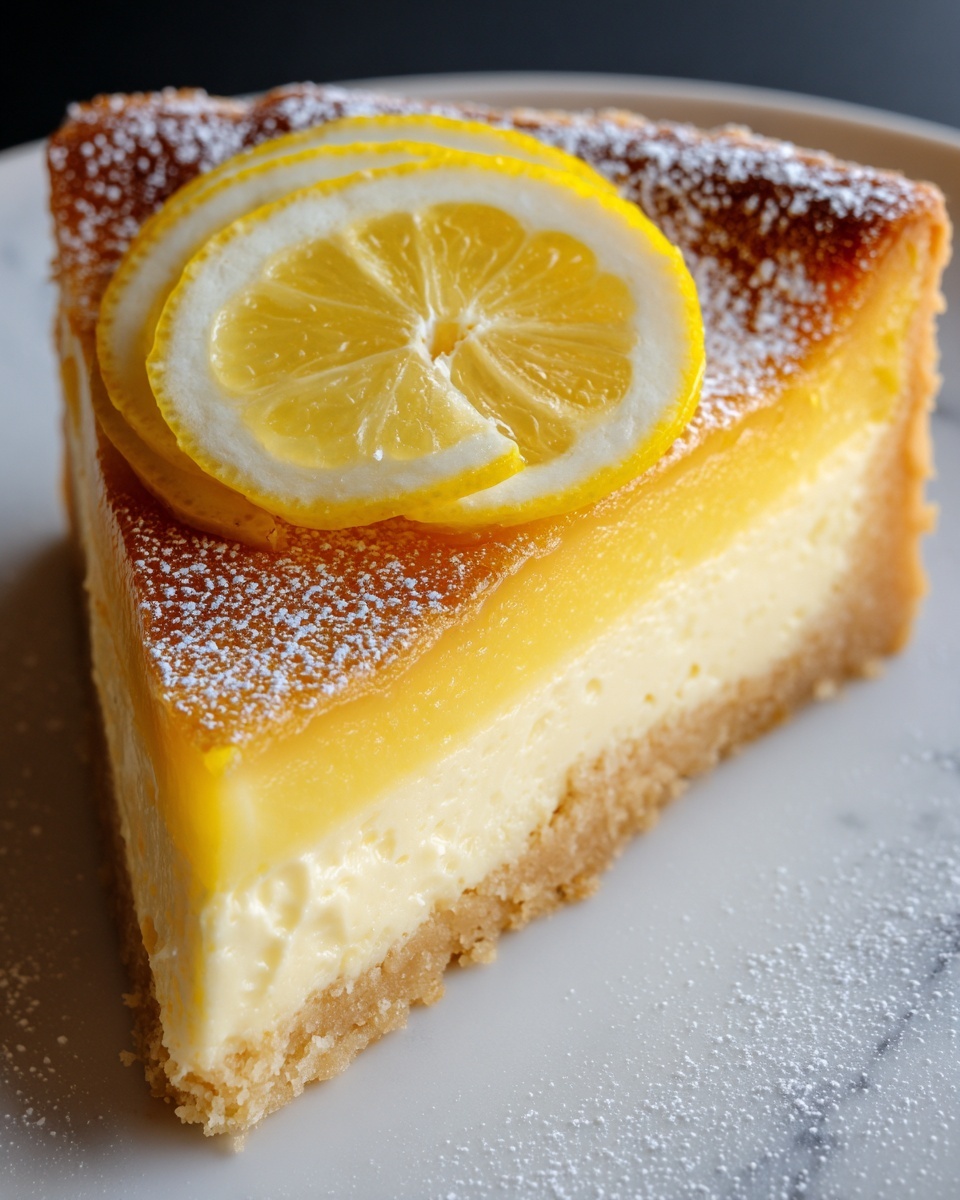 Lemon Custard Cake Recipe - Recipe Image
