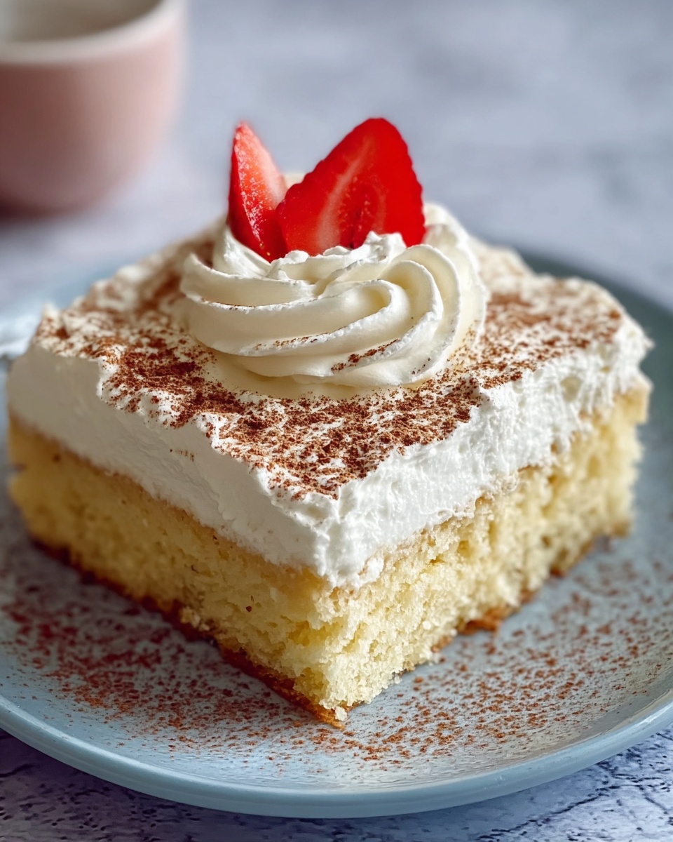 Classic Tres Leches Cake Recipe - Recipe Image
