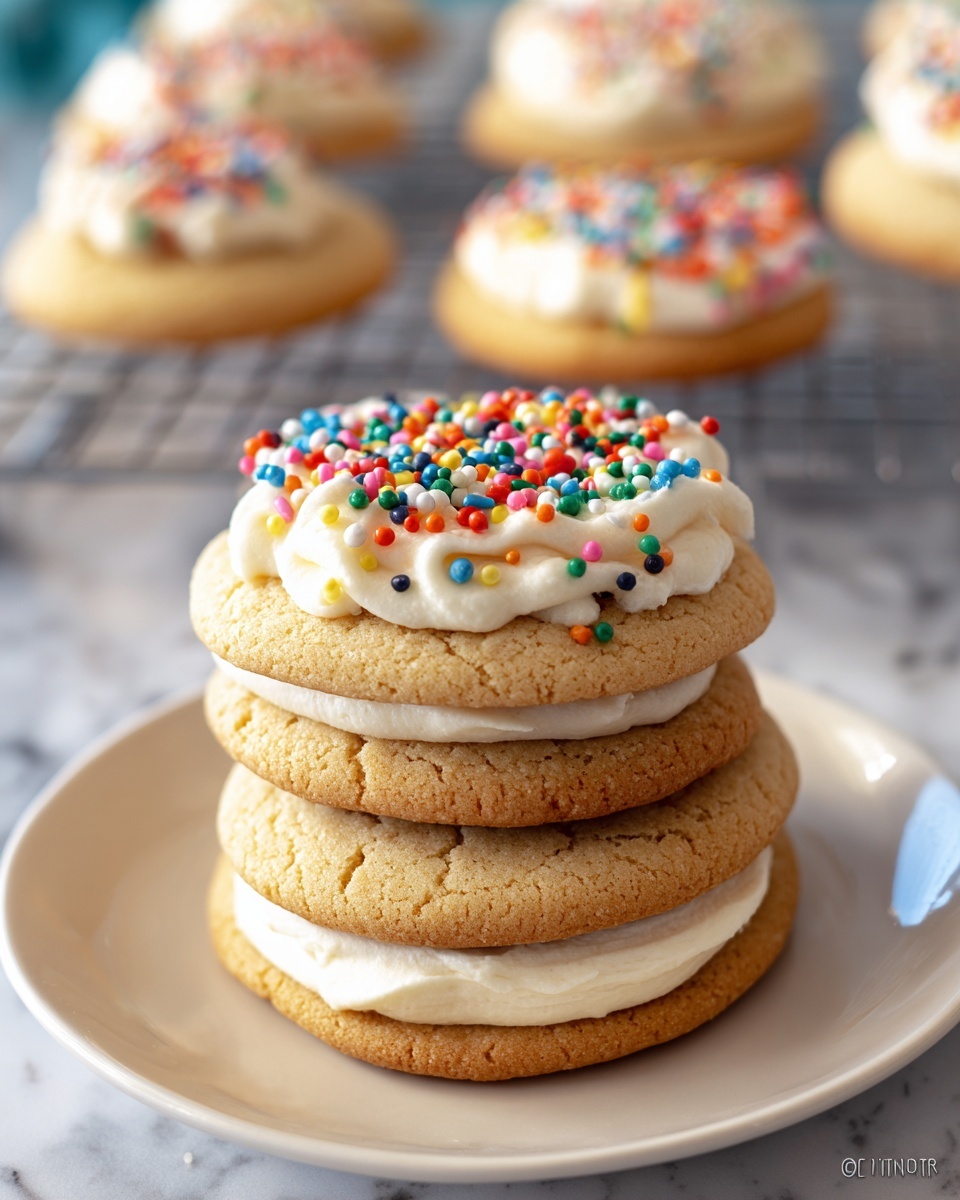 Cream Cheese Sugar Cookies Recipe - Recipe Image
