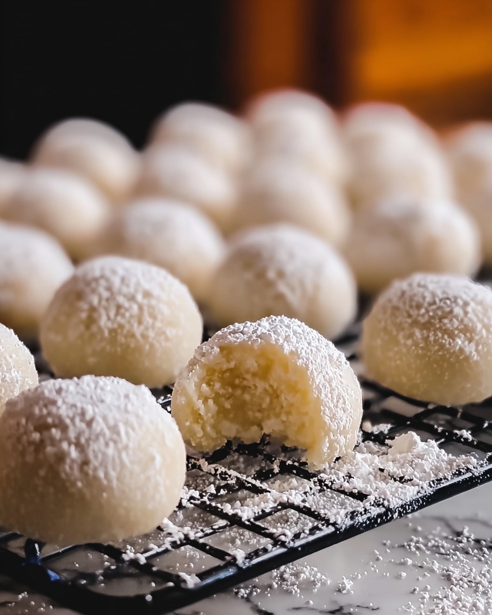 Milk Snowball Cookies Recipe - Recipe Image