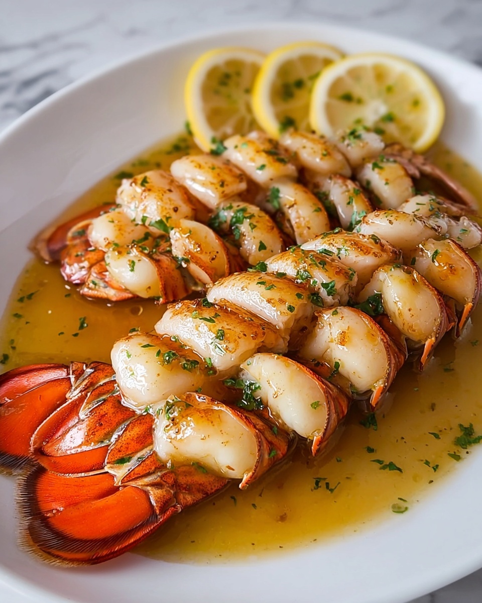 Garlic Butter Lobster and Scallops Recipe - Recipe Image