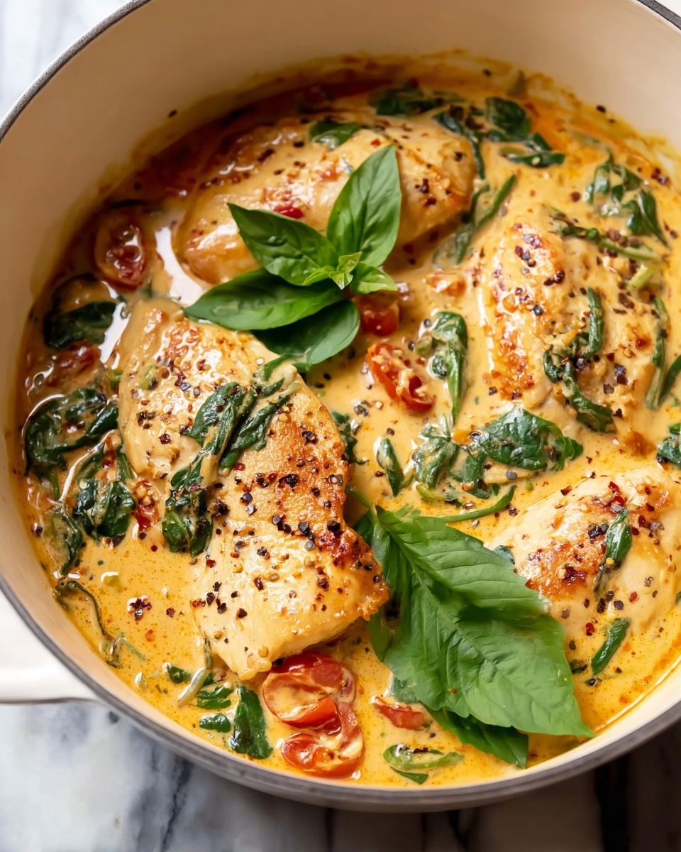 Crockpot Tuscan Chicken Recipe - Recipe Image