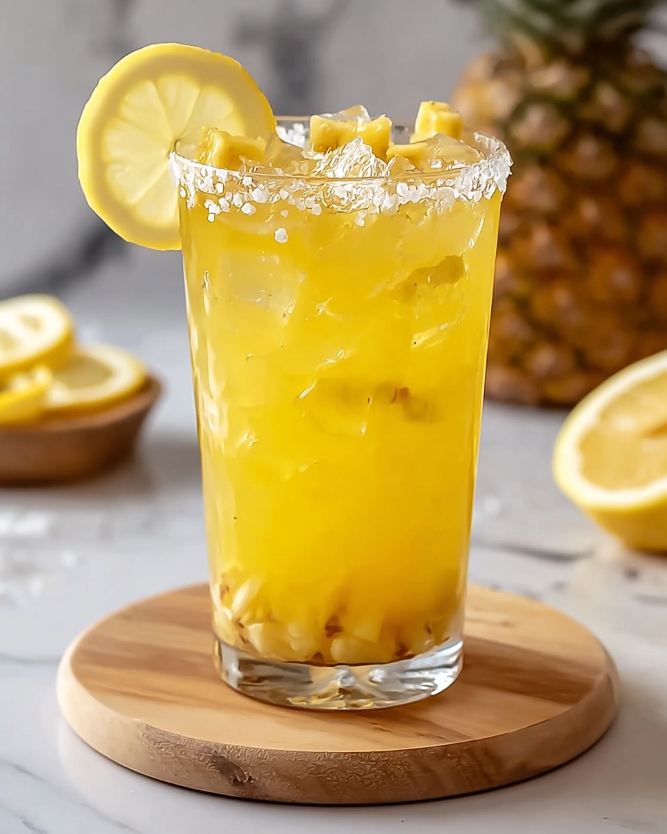 Pineapple Lemon Drop Cocktail Recipe - Recipe Image