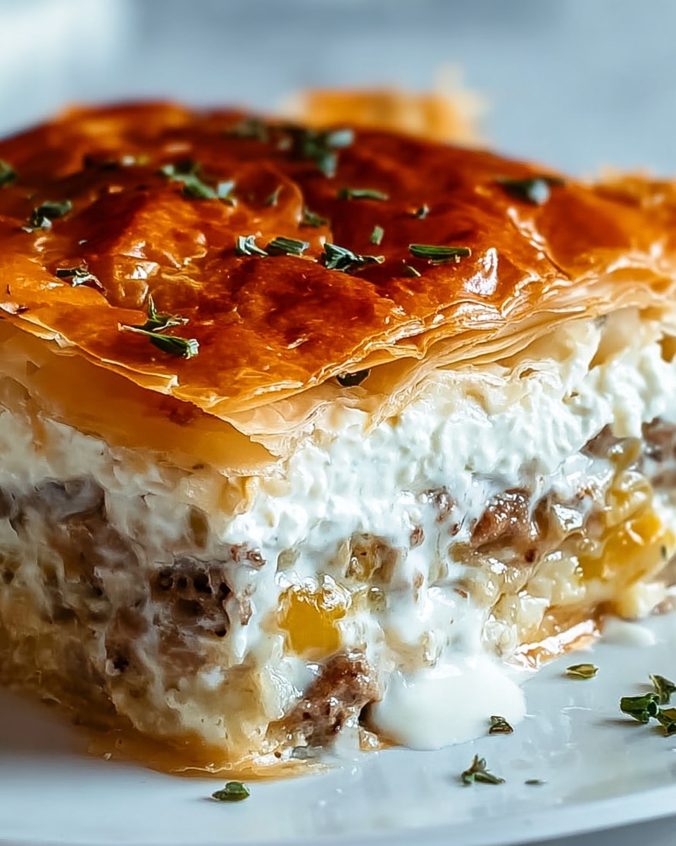 Creamy Layered John Wayne Casserole Recipe - Recipe Image