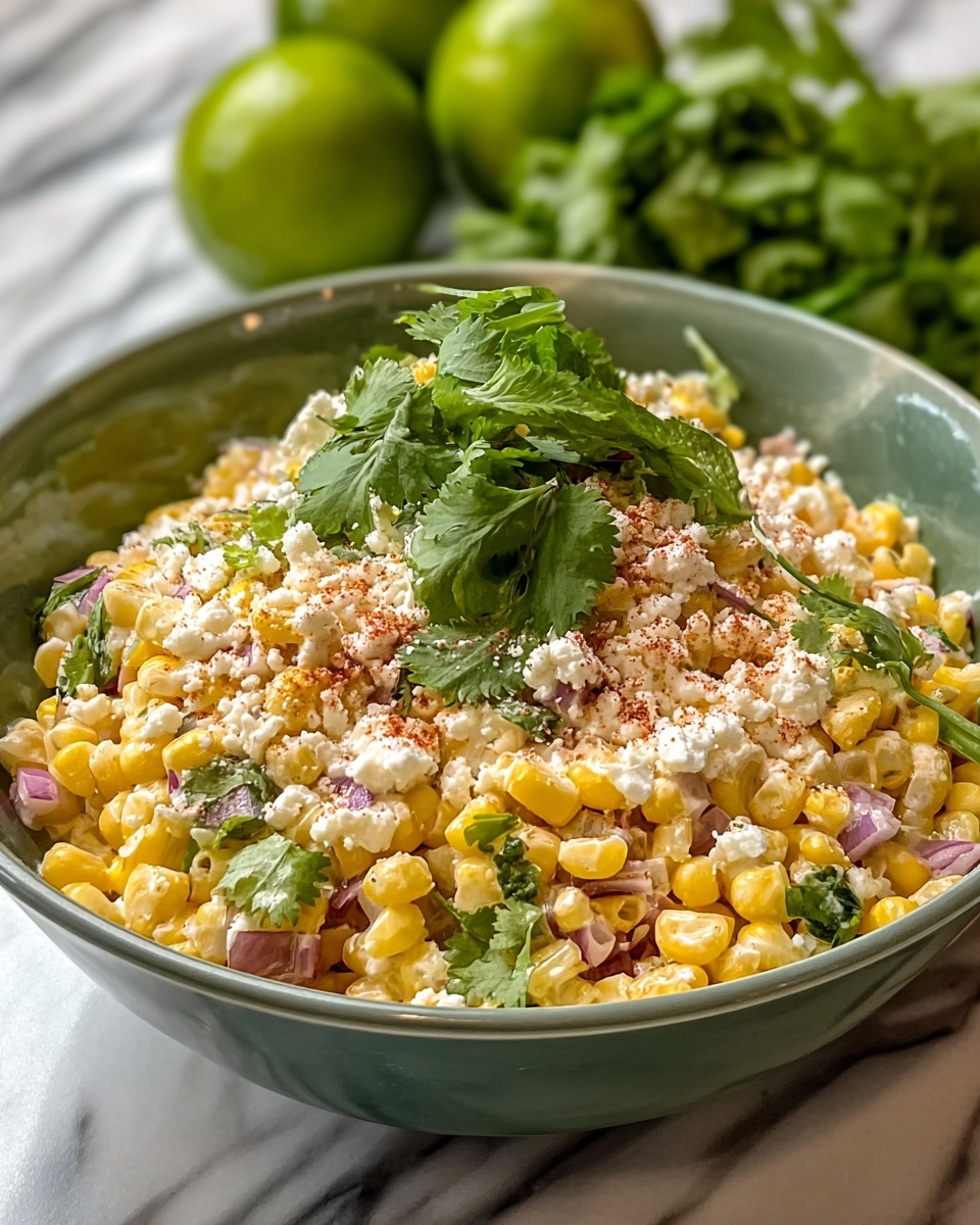 Easy Mexican Street Corn Salad Recipe - Recipe Image