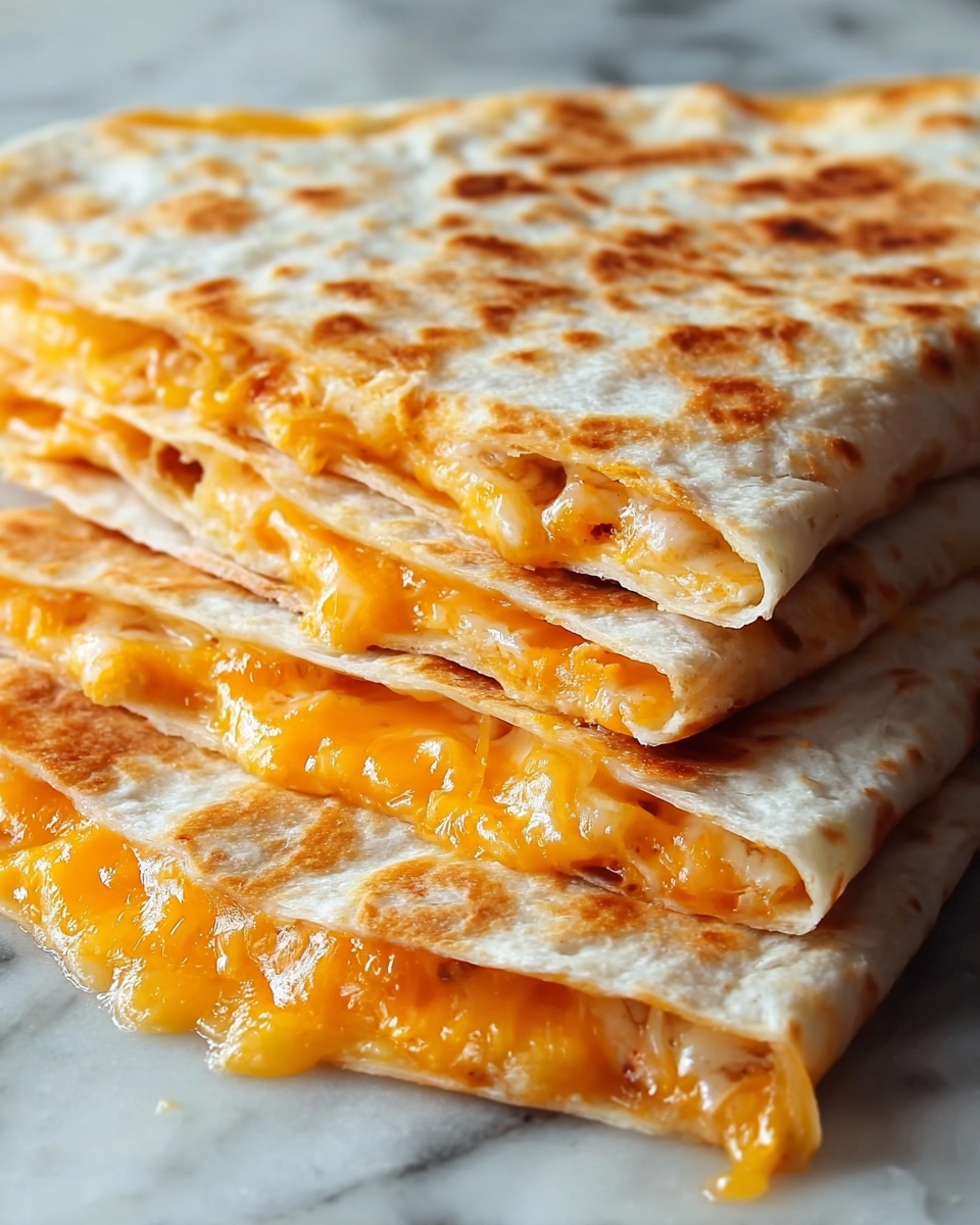 Cheesy Buffalo Ranch Chicken Quesadillas Recipe - Recipe Image