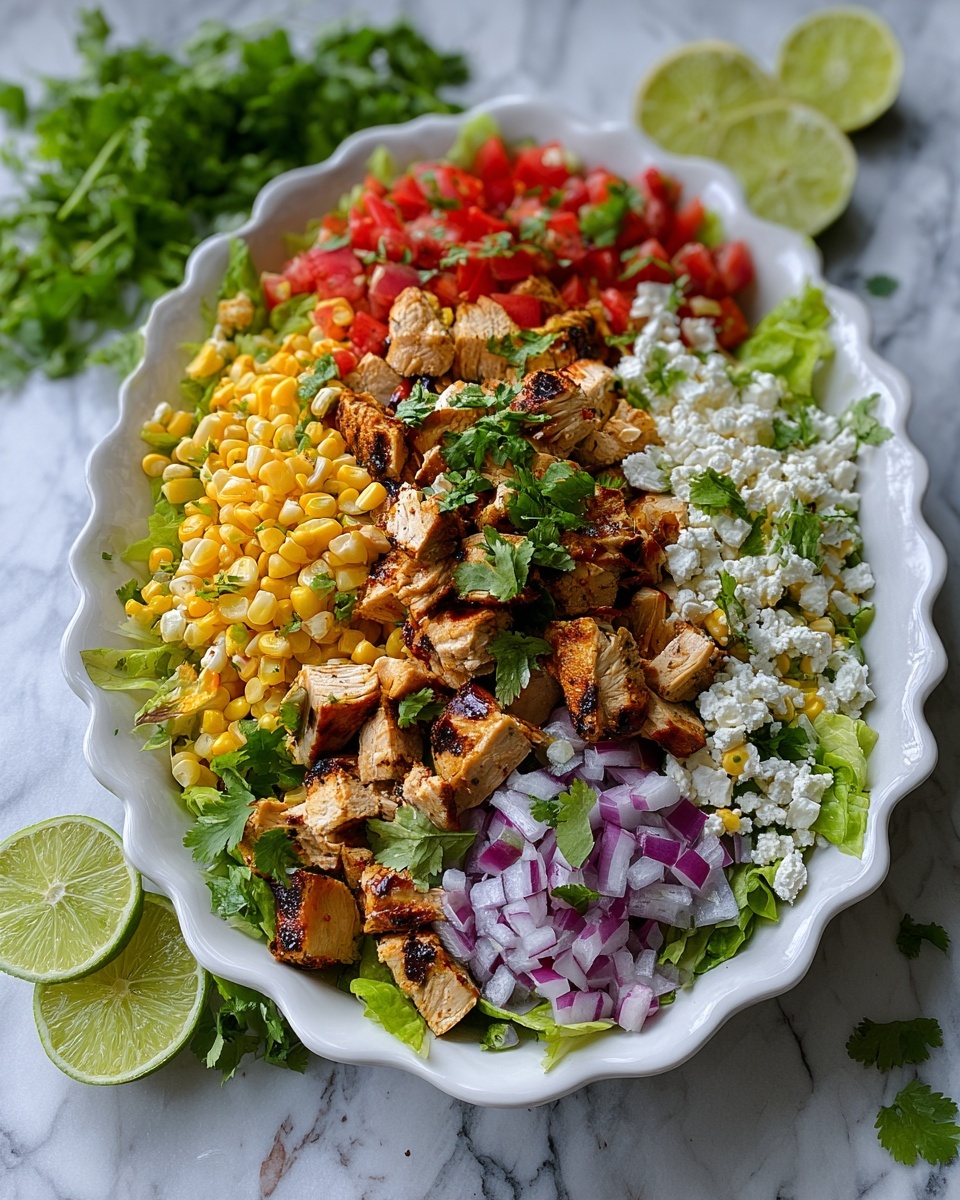 Healthy Street Corn-Inspired Chicken Salad Recipe - Recipe Image
