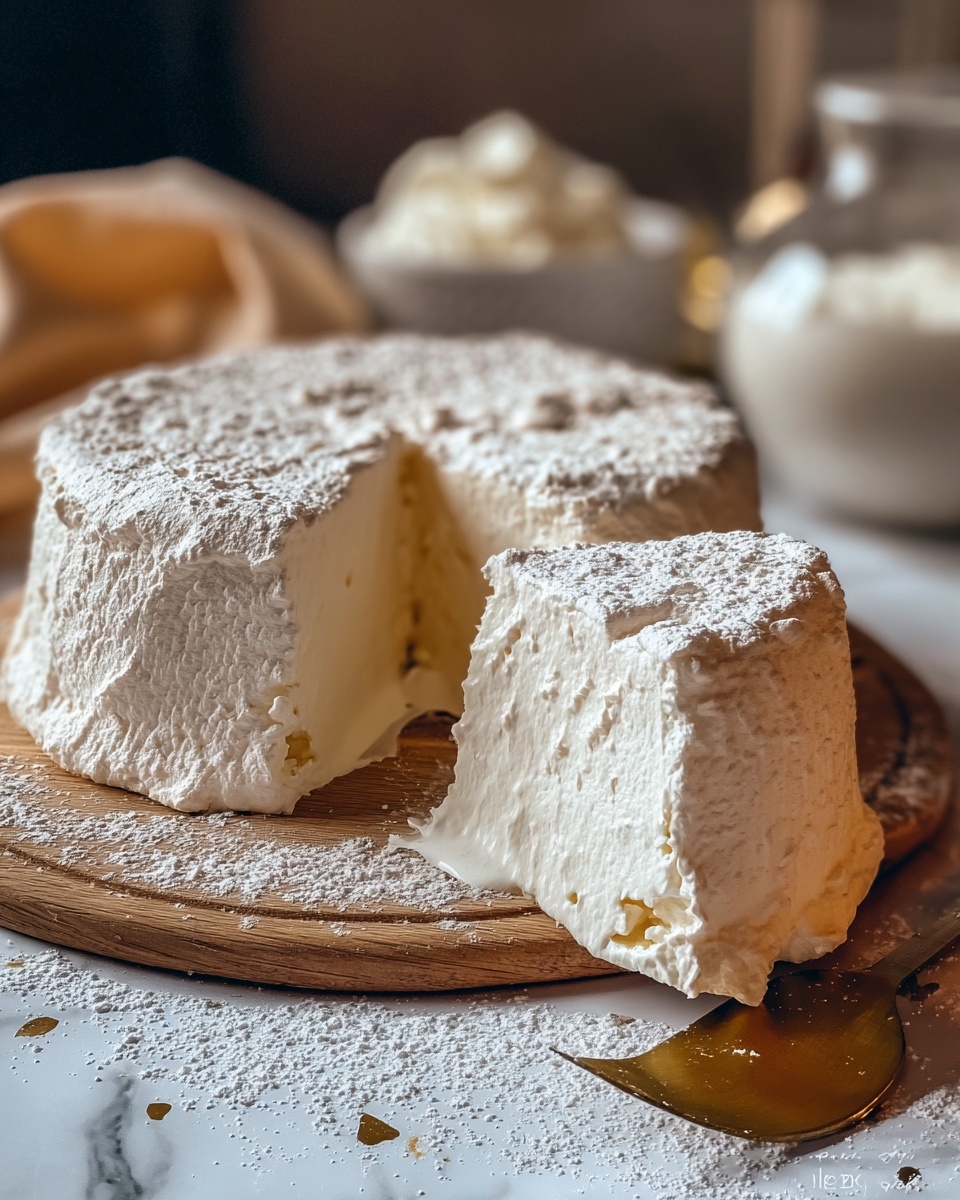 Light & Fluffy Yogurt Cloud Cake Recipe - Recipe Image