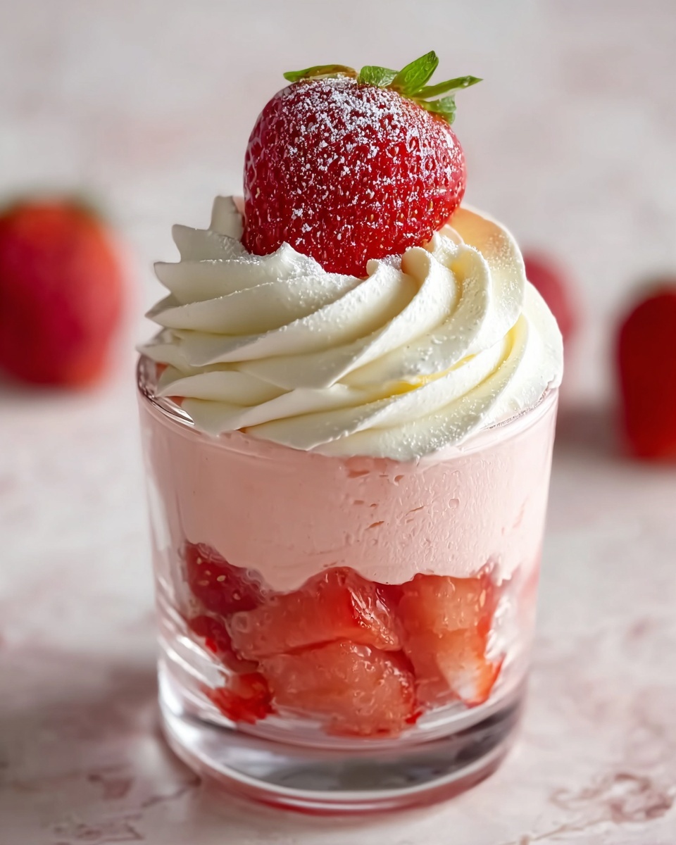Easy Strawberry Mousse Recipe - Recipe Image
