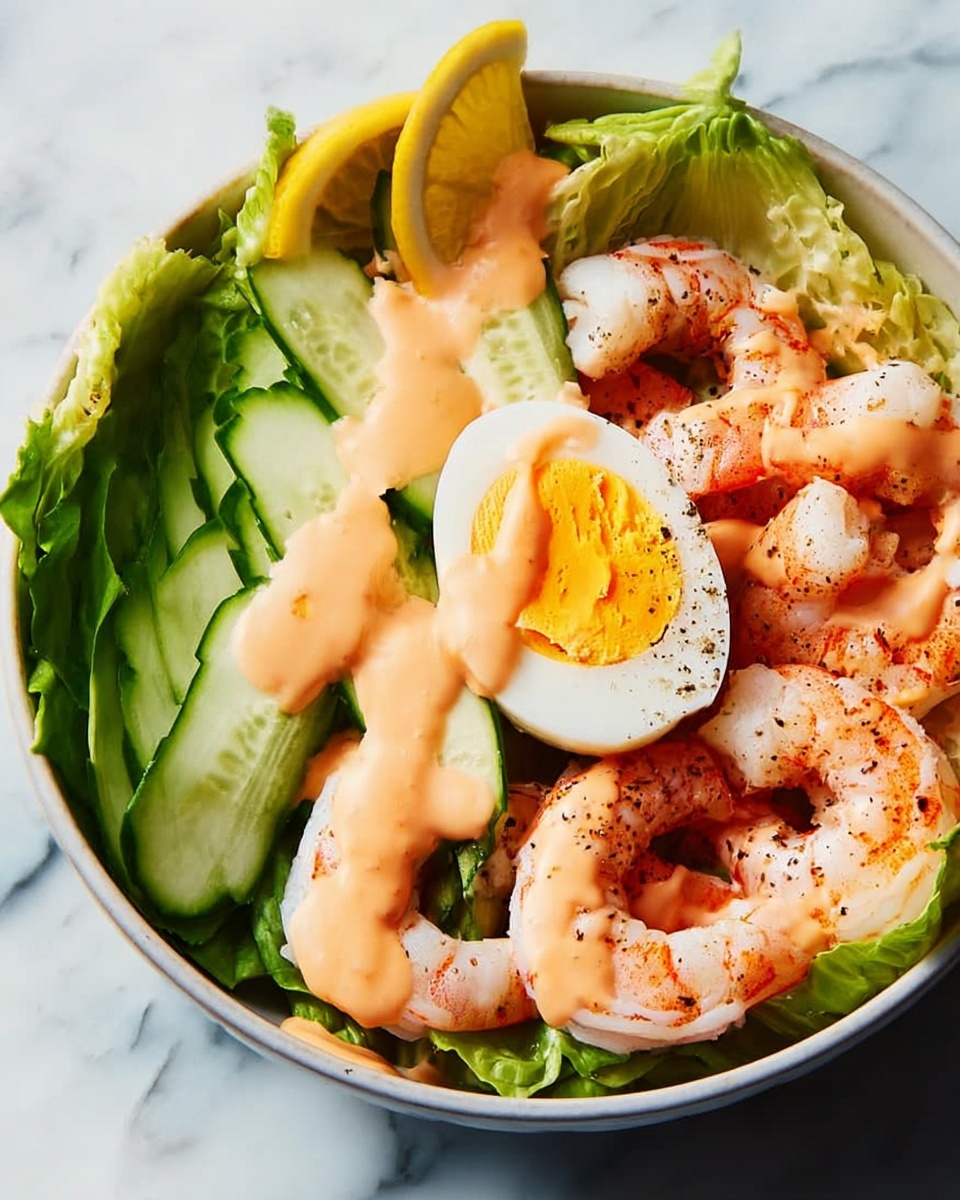 Classic Shrimp Louie Salad Recipe - Recipe Image