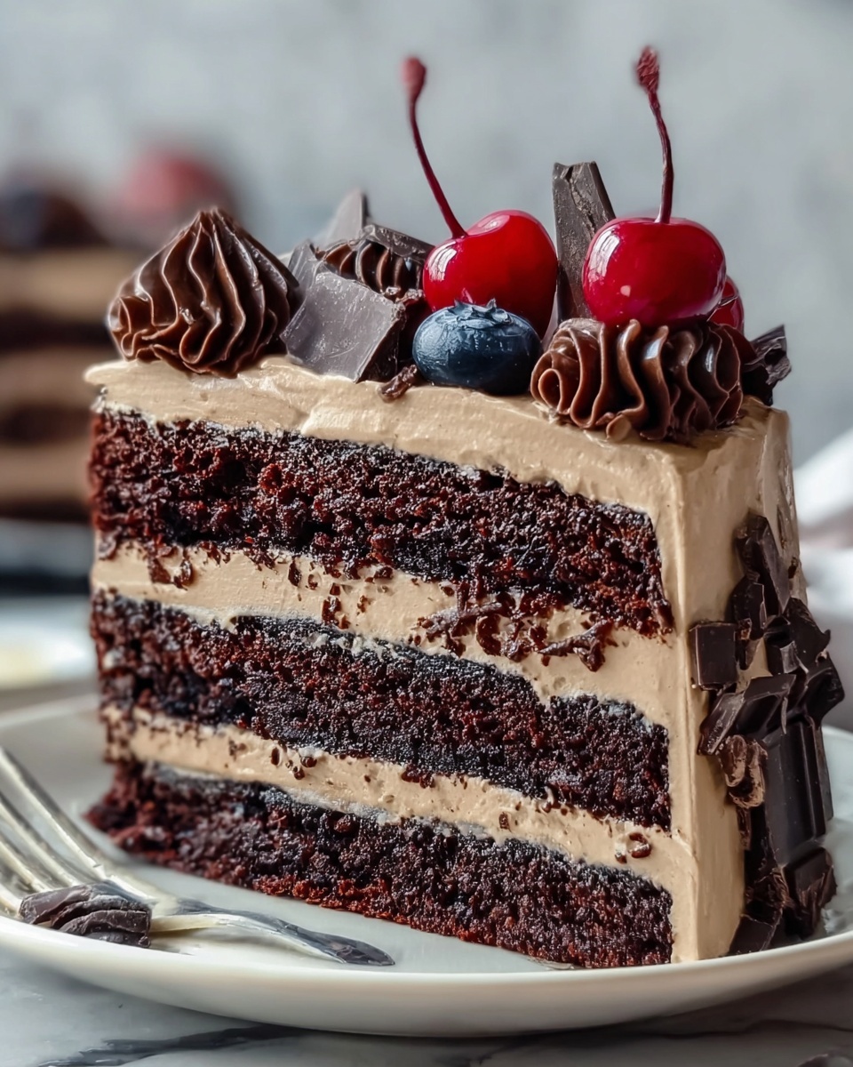 Chocolate Forest Cake Recipe - Recipe Image