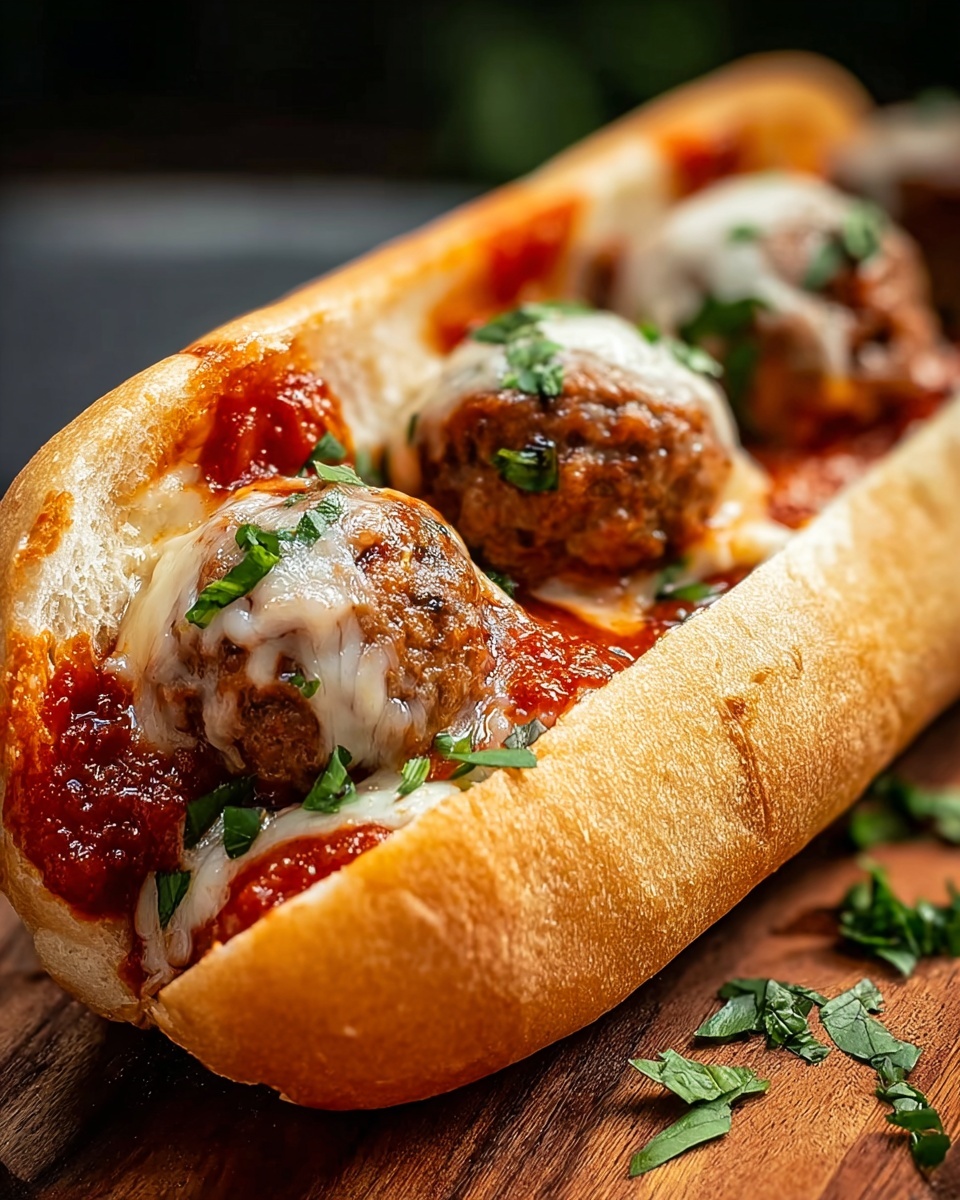 Mini Meatball Subs with Marinara and Mozzarella Recipe - Recipe Image