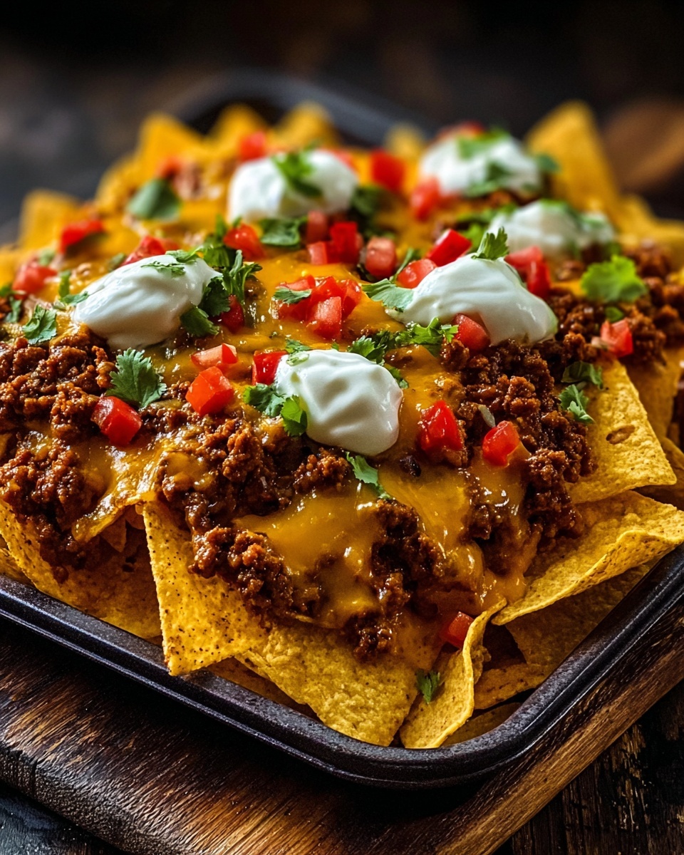 Chili Cheese Nachos Recipe - Recipe Image