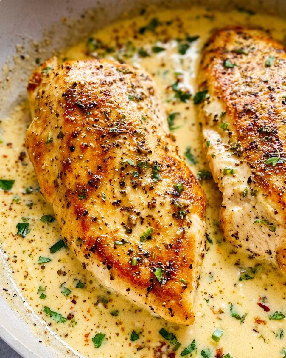 Creamy Parmesan Chicken Recipe - Recipe Image