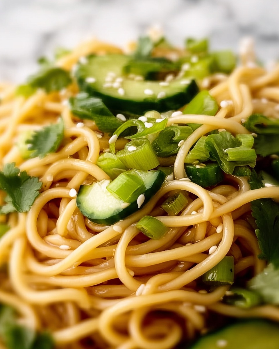 Spicy Peanut Noodle Salad Recipe - Recipe Image