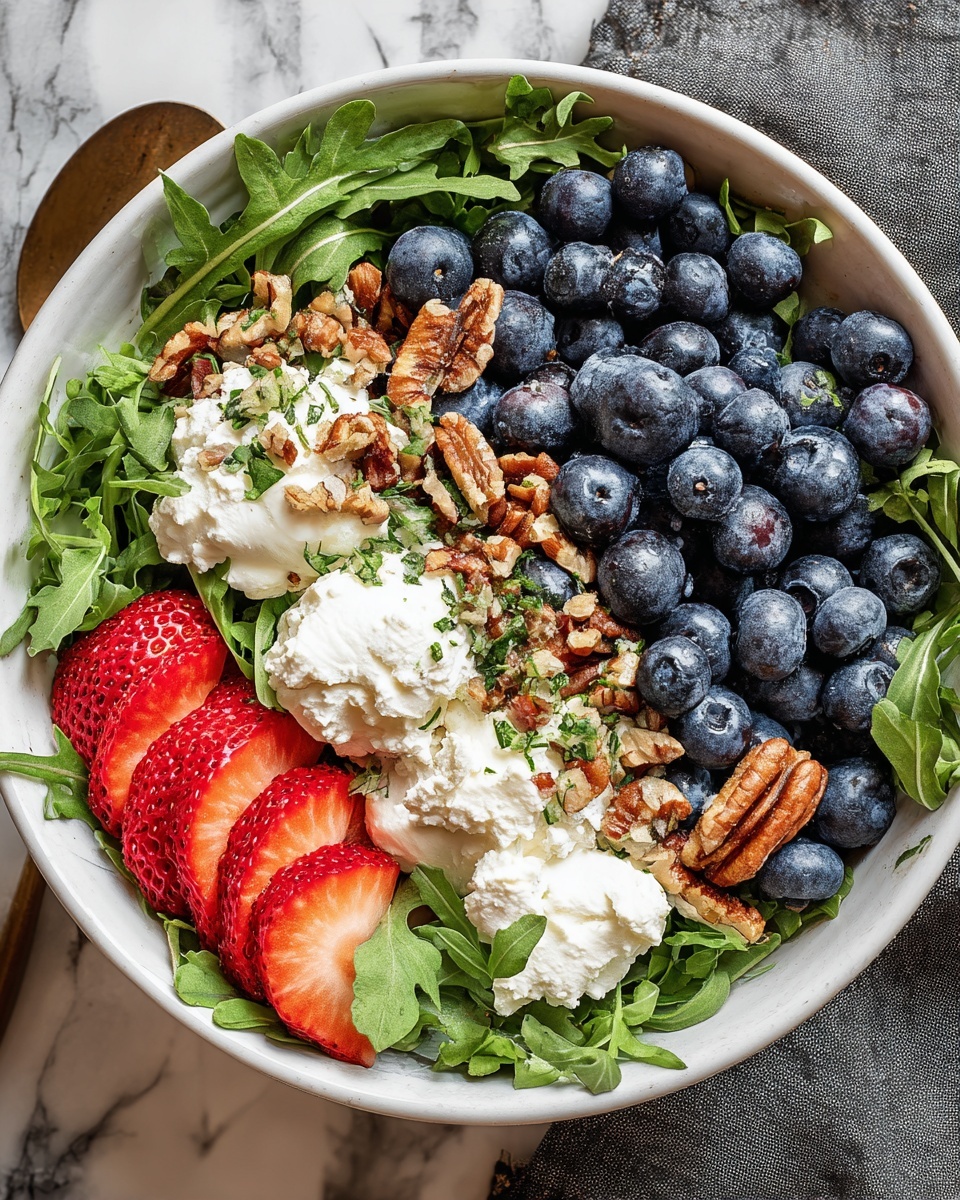 Blueberry Breakfast Salad Recipe - Recipe Image