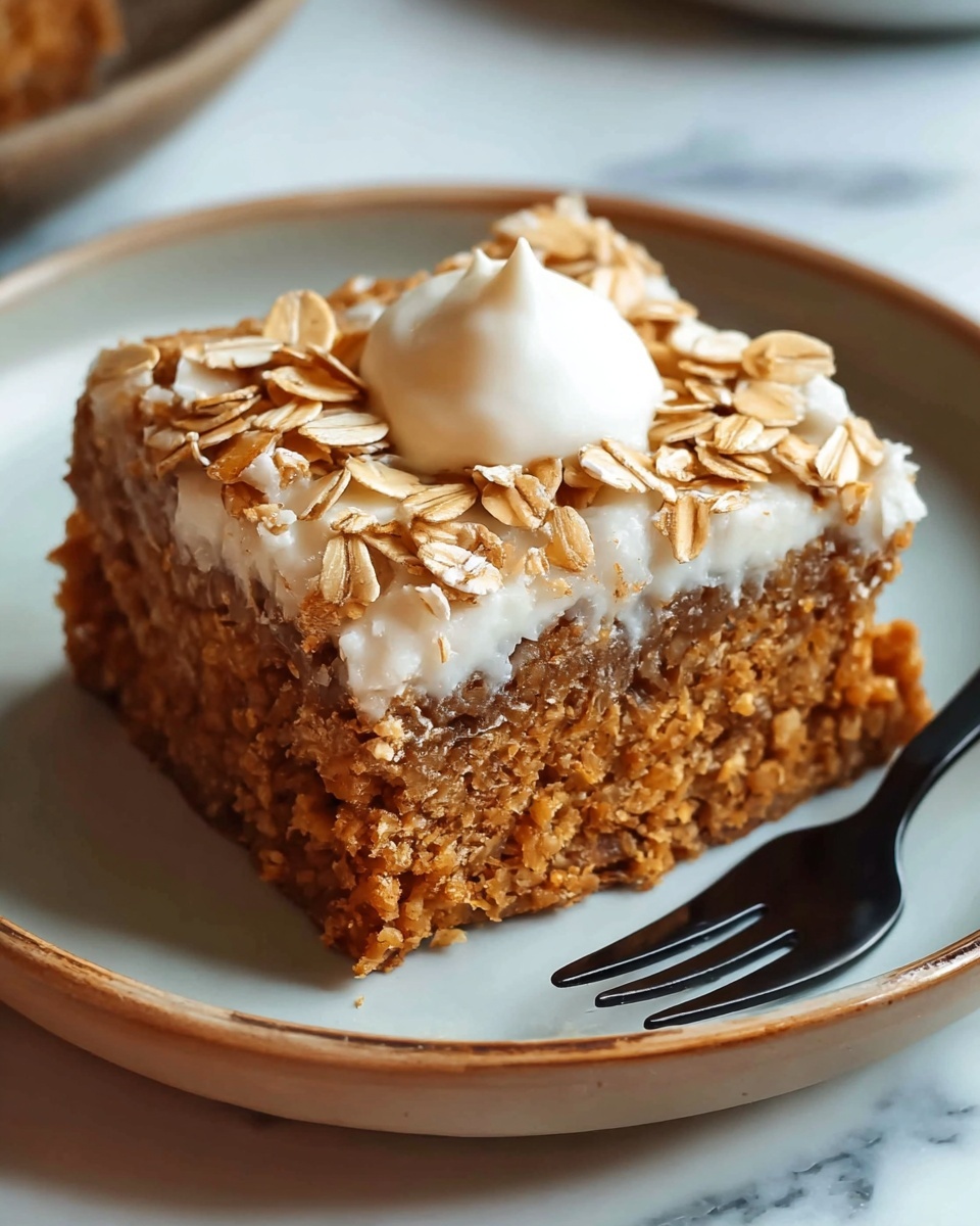 Single-Serving Carrot Cake Baked Oats Recipe - Recipe Image