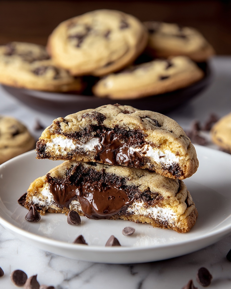 Cheesecake Chocolate Chip Cookies Recipe - Recipe Image