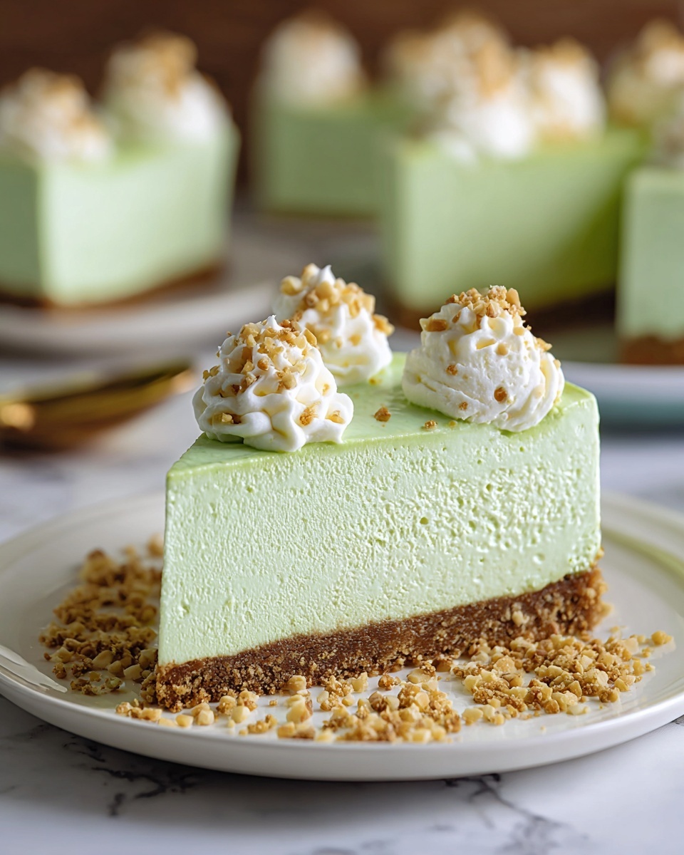 Pistachio Cheesecake Recipe - Recipe Image