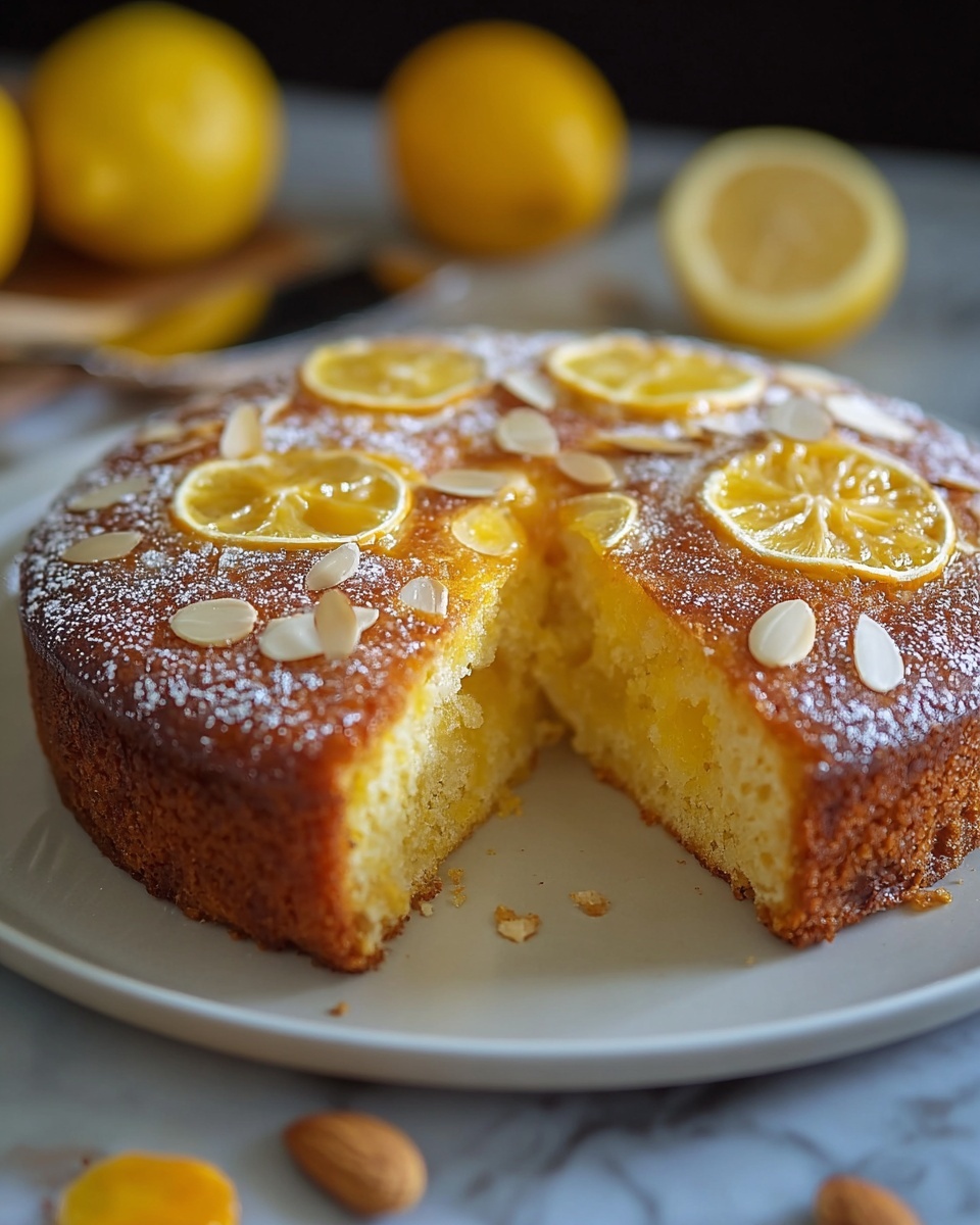 Delightful Citrus Almond Cake Recipe - Recipe Image
