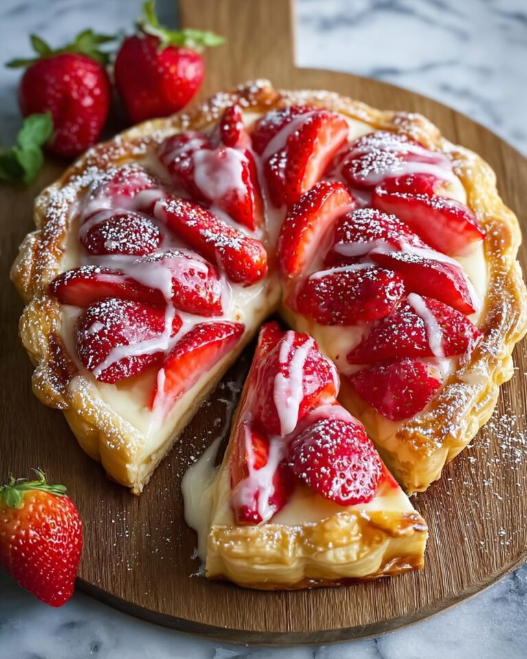Strawberry Cream Cheese Danish Pastries Recipe