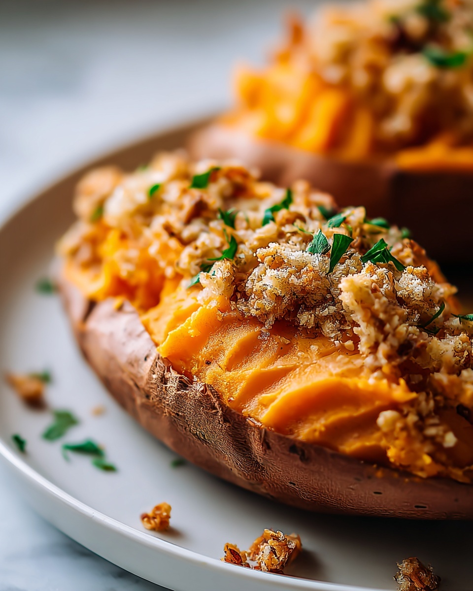 Sweet Potato Shepherd’s Pie with Lentils and Herb Mashed Topping Recipe - Recipe Image
