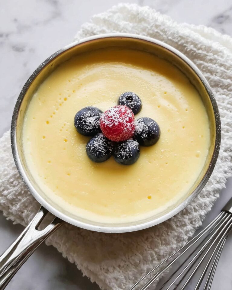 Homemade Vanilla Custard Recipe