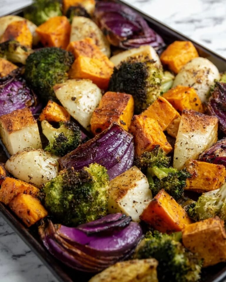 Oven Roasted Vegetables with Parmesan Recipe