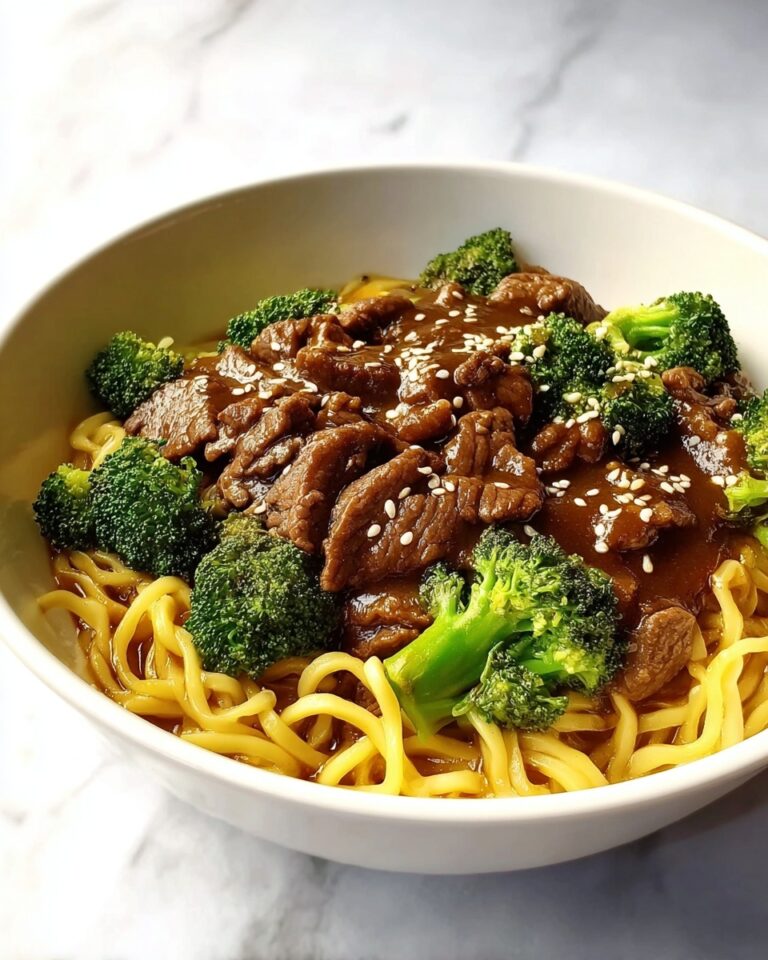 Beef and Broccoli Lo Mein Recipe