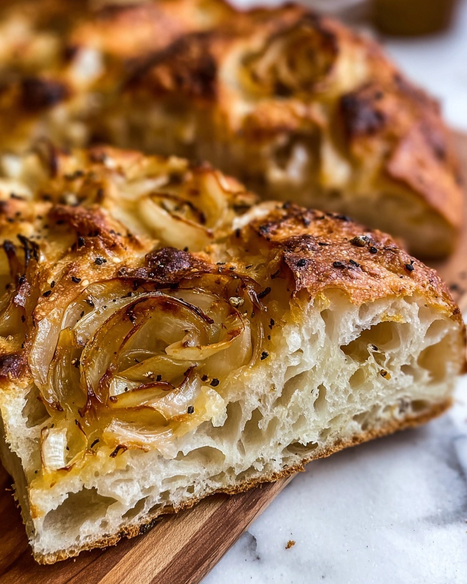 Caramelized Onion & Gouda Sourdough Recipe - Recipe Image