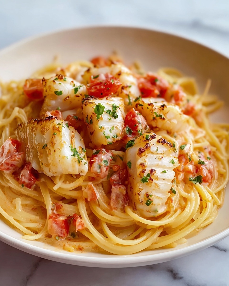 Buttered Lobster Pasta Recipe - Recipe Image