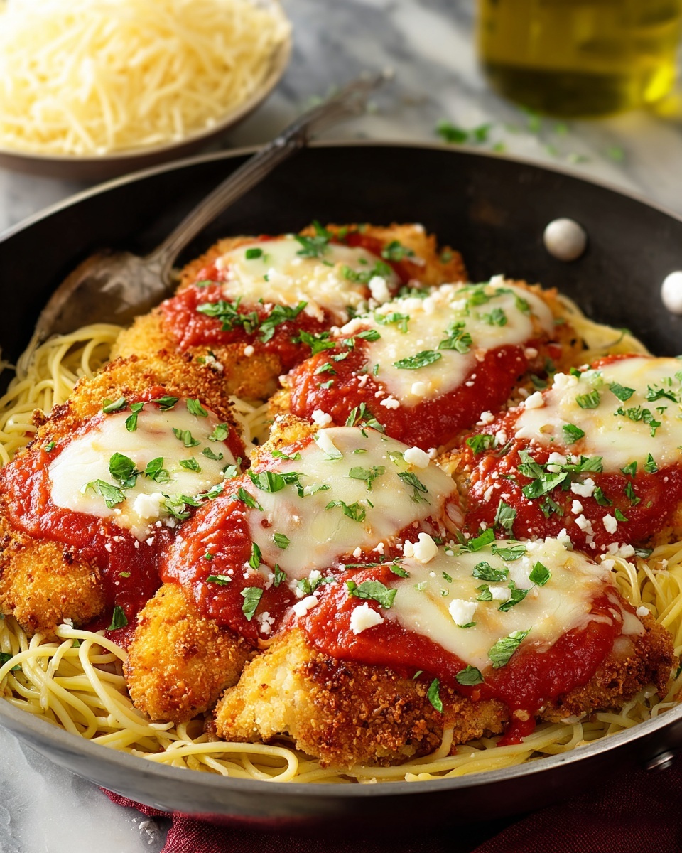 Creamy Chicken Parmesan Recipe - Recipe Image