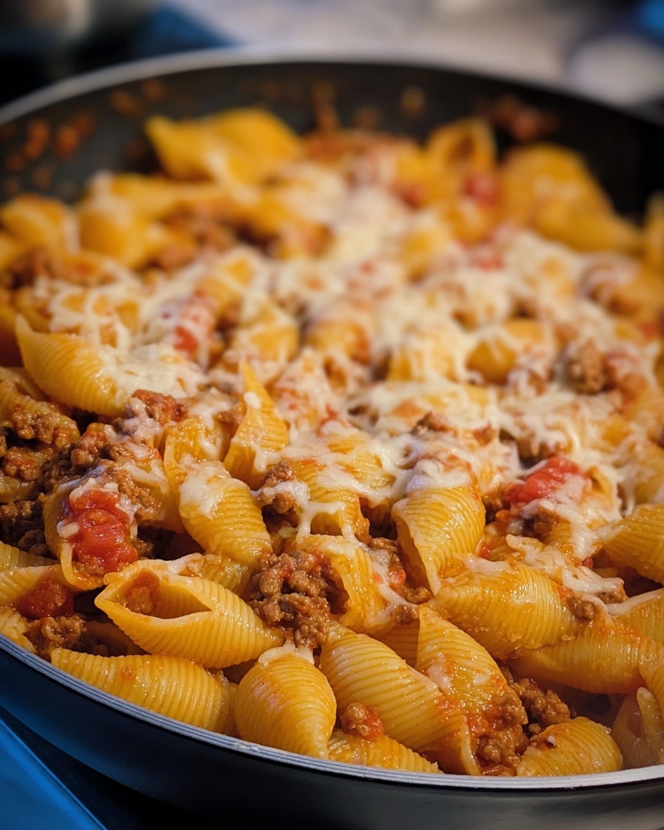 One-Pot Cheesy Taco Pasta Recipe - Recipe Image