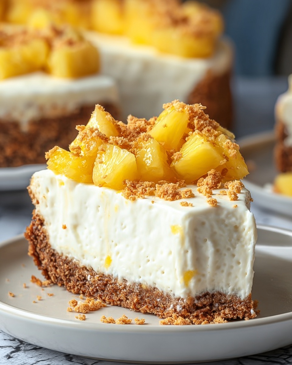 Pineapple Heaven Cheesecake Recipe - Recipe Image