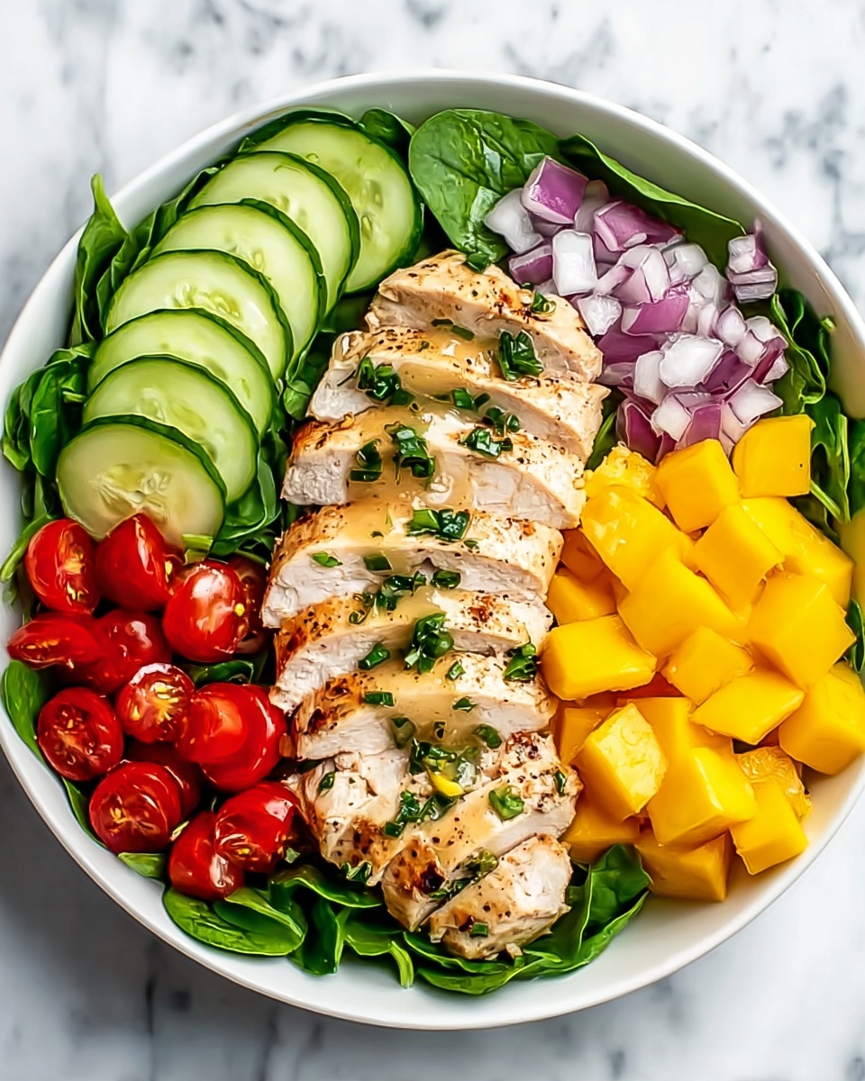 Chicken Mango Salad Recipe - Recipe Image