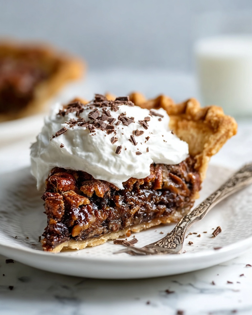Dark Chocolate Pecan Pie Recipe - Recipe Image