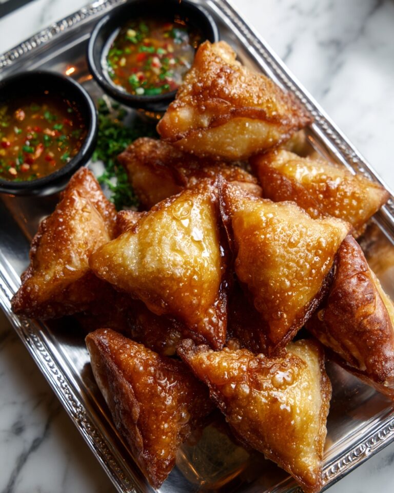 Nacho Triangles with Salsa-Ranch Dipping Sauce Recipe