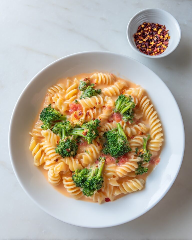 Creamy Tomato Pasta with Broccoli Recipe