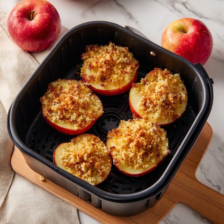 Air Fryer Baked Apples with Nuts, Raisins, and Spices Recipe
