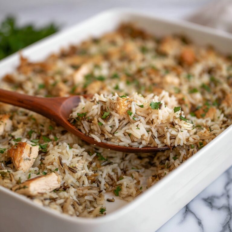 Creamy Chicken Wild Rice Casserole Recipe
